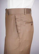 Mid-Slim Trousers in Micro Pattern - HerrWidman -