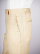 Mid-Slim Trousers in Micro Pattern - HerrWidman -