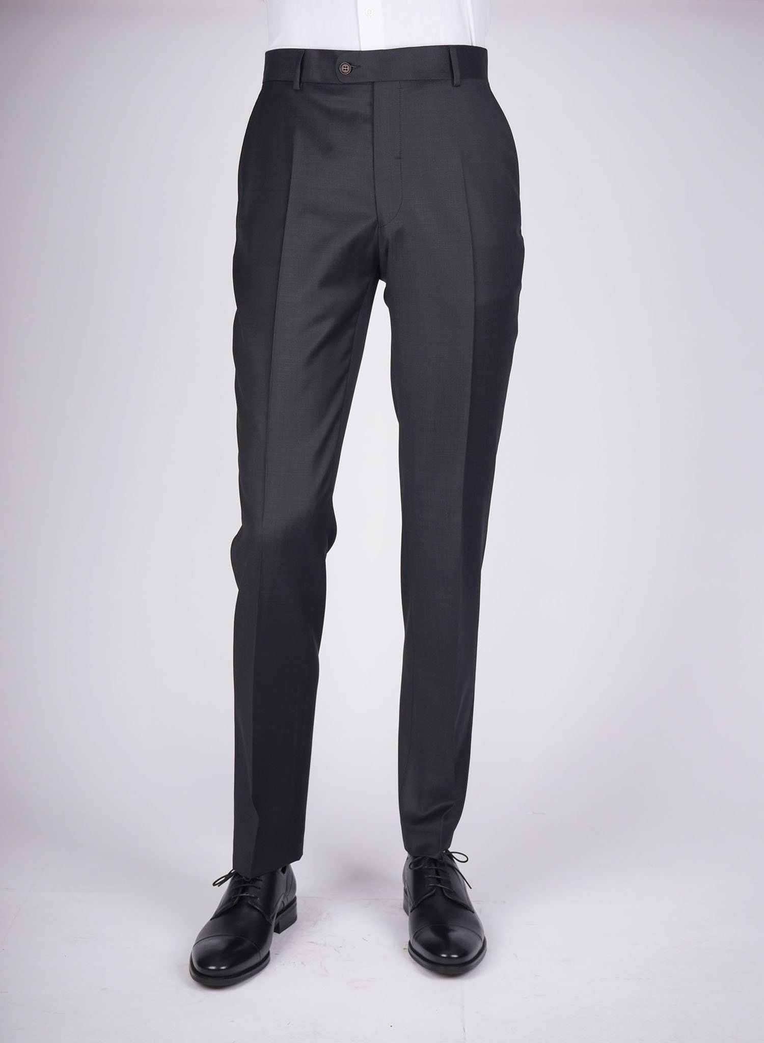 Mid-Slim Trousers with Macro Pattern - HerrWidman -