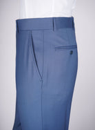 Mid-Slim Plain Trousers - HerrWidman -
