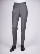 Mid-Slim Plain Trousers - HerrWidman -