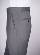 Mid-Slim Plain Trousers - HerrWidman -