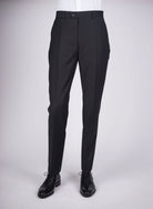 Mid-Slim Plain Trousers - HerrWidman -
