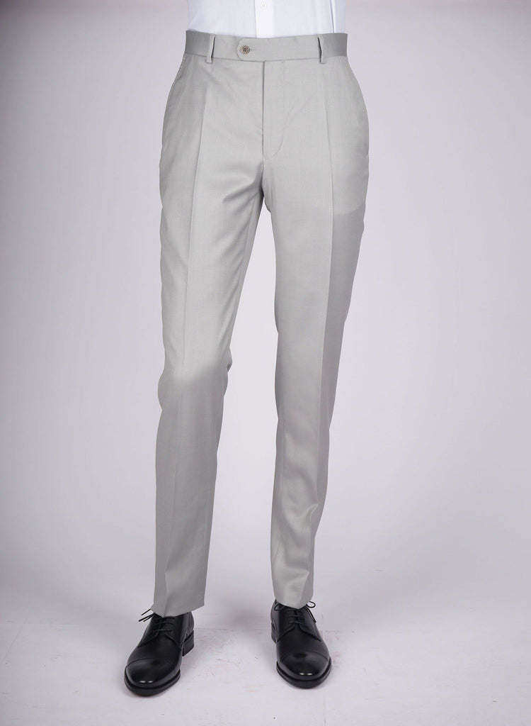 Mid-Slim Trousers with Macro Pattern - HerrWidman -